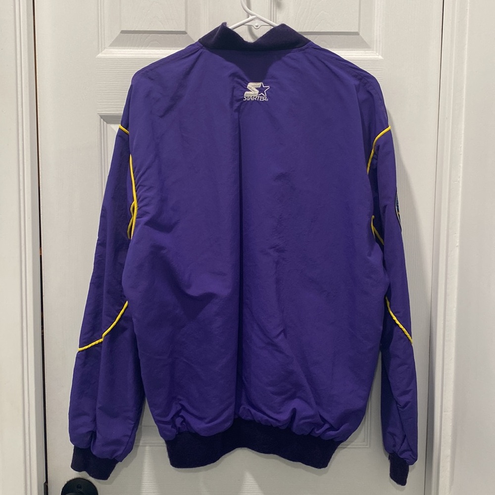 Starter Vintage Team NFL Minnesota Vikings Button Snap Jacket - Picture 5 of 14